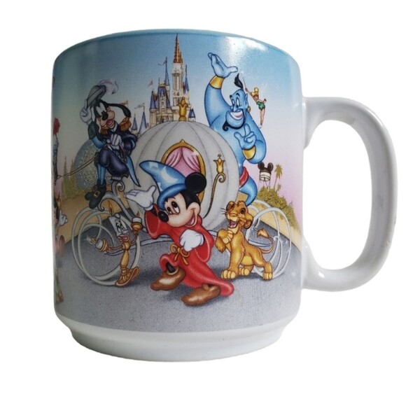 VINTAGE 'Remember the Magic' 1996 Disney Mug - Picture 4 of 8